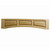 Omega National Solid Wood Raised Panel Valance, 60” W x 10-1/2” H