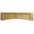 Omega National Solid Wood Flat Panel Valance, 48” W x 10-1/2” H