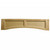 Omega National Solid Wood Flat Panel Valance, 54” W x 10-1/2” H