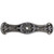 Notting Hill Tuscan Collection 4'' Wide Fruit of the Vine Cabinet Backplate in Antique Pewter, 4'' W x 1/8'' D x 15/16'' H