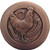 Knob, Rooster, Country Home Collection, Antique Copper
