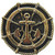 Knob, Ship's Wheel, Brite Brass