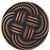 Knob, Classic Weave, Antique Copper