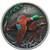 Knob, On the Wing (Ducks), Hand Tinted Pewter