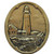 Knob, Guiding Lighthouse, Brite Brass