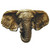 Knob, Goliath (Elephant), Antique Brass