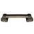 Notting Hill Florals & Leaves Collection 12'' to 16'' Wide Florid Leaves Fluted Bar Appliance Pull