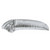 Notting Hill Tropical Collection 4-3/8'' Wide Toucan (Left Side) Cabinet Pull in Brilliant Pewter, 4-3/8'' W x 7/8'' D x 1-1/4'' H