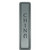 Notting Hill Kitchen ID Collection 4'' Wide (Vertical) ''China'' Cabinet Pull in Antique Pewter, 4'' W x 7/8'' D x 7/8'' H