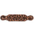 Notting Hill Florals & Leaves Collection 6-1/4'' Wide Florid Leaves Large Cabinet Pull in Antique Copper, 6-1/4'' W x 7/8'' D x 4-1/4'' H