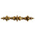Notting Hill King's Road Collection 6-3/8'' Wide Portobello Road (Plain) Cabinet Pull in 24K Satin Gold, 6-3/8'' W x 1-7/8'' D x 1-1/4'' H