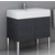 Iotti by Nameeks Smile SM03 Wall Mounted Single Sink Bathroom Vanity in Grey Oak, 31-7/64" Wide (Includes: Main Cabinet and Sink Top)
