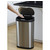 Nine Stars 13.2 Gallon Stainless Steel Infrared Trash Can