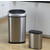 Stainless Steel Infrared Trash Can Combo