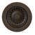 Nantucket Sinks 3.5DF Series Kitchen Disposal Flange Drain for Granite Composite Sinks, Brown