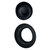 Nantucket Sinks 3.5DF Series Kitchen Disposal Flange Drain for Granite Composite Sinks, Matte Black