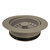 Nantucket Sinks 3.5DF Series Kitchen Disposal Flange Drain for Granite Composite Sinks, Truffle