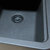 Nantucket Sinks 3.5KD Series Basket Strainer Kitchen Drain for Granite Composite Sinks, Matte Black 