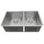 Nantucket Sinks Pro Series Collection 60/40 Double Bowl Sink Product View