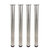 Peter Meier Rockwell 976 Series Set of 4 Round Stainless Steel Counter Height Table Legs, Product View