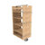 Rev-A-Shelf 448-TPF Series 14'' W x 43'' H Wood Tall Cabinet Pullout Pantry Organizer in Natural Maple with Fulterer EZ Soft-Close System, Product View