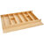 Rev-A-Shelf 4WUT Series 33-1/8'' Natural Maple Wood Trim To Fit Shallow Utility Drawer Insert Organizer, Product View