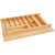 Rev-A-Shelf 4WUTCT Series 33-1/8'' Natural Maple Wood Trim To Fit Shallow Utility/Cutlery Drawer Insert Organizer, Product View