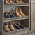 Sidelines 24'' W Closet Shoe Rail in Satin Nickel for Custom Closet Systems