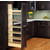 Wood Pull-Out Pantry with Moveable Shelves