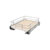 Rev-A-Shelf "Premiere" Base Cabinet Pullout Shelf/ Basket with Maple Solid Bottom, with Blum Full-Extension Soft-Close Slides