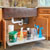 Rev-A-Shelf "Premiere" Base Cabinet Pullout Shelf/ Basket with Gray Solid Bottom, with Blum Full-Extension Soft-Close Slides