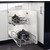 Rev-A-Shelf Premiere Pull Out Wire Baskets with Soft Close Slides, Chrome