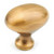 Cabinet Knobs - 700 Series Oval Knob 719, Antique Brass