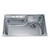 Dawn Sinks Single Drop In Series Stainless Steel Top Mount Sink