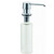 Dawn® Soap Dispenser in Chrome, 2-7/32'' Diameter x 3-17/32'' D, 1-11/16'' (Counter to Spout), 7-3/32'' (Plastic Refill Bottle)