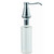 Dawn® Soap Dispenser in Chrome, 2-7/32'' Diameter x 3-1/4'' D, 2-19/32'' (Counter to Spout), 7-31/32'' (Plastic Refill Bottle)