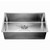 Dawn Sinks® Kitchen Stainless Steel Undermount Extra Small Corner Radius Rectangle Single Bowl in Polished Satin Finish, 32-1/2" W x 18" D x 10" H
