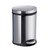 Smedbo Outline Lite Collection Trash Pedal Bin 1.58 Gallon in Brushed Stainless Steel, 9-1/2'' Diameter x 9'' D x 12-1/2'' H