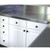 Advance Tabco Stainless Steel Countertop with 10'' Backsplash