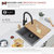 12'' Over the Sink Bamboo Cutting Board, Designed in Canada