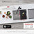 Stylish International Workstation Sink Black Cutting Board, BPA-Free, Food-Grade Polymer, 11'' W x 16-7/8'' D x 3/8'' Thick, Dimensions