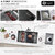 Stylish International Workstation Accessories Kit: Includes Cutting Board A-917, Colander A-06, and Roll-Up Drying Rack A-902, Features