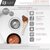 Norquay 27'' Dual Mount 60/40 Double Bowl White Composite Granite Kitchen Sink with Strainers, Features