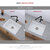 Stylish International STYLISH 22'' Dual Mount Single Bowl Composite Granite Kitchen Sink with Strainer, White, Easy Installation