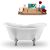 Streamline Chrome Foot - Tub and Tray View 1