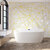 Streamline N780 59'' Modern Oval Soaking Freestanding Bathtub, White Exterior, White Interior, Black Internal Drain, with Bamboo Tray