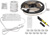Task Lighting illumaLED™ TandemLED™ 16' Feet Smart Tape Kit, 1 Zone/Area, Warm White 2700K- Daylight White 5000K Tunable, 197" Length x 5/16" W x 1/16" H