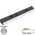 Task Lighting DV Series 18-1/2'' Length 600 Lumen Direct Voltage Lighted Power Strip, Satin Nickel Finish, Grey Receptacles, 4000K Cool White, Product View