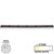 Task Lighting DV Series 36-1/2'' Length 1200 Lumen Direct Voltage Lighted Power Strip, White Finish, White Receptacles, 2700K Warm White, Front Product View