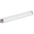 Task Lighting Vivid Series 6-5/8'' Length 12-Volt Standard Output Linear Fixture, 99 Lumens, Fits 9'' Wall Cabinet, 3 Watts, Angled 003 Profile, Single-White, Soft White 3000K, Product View